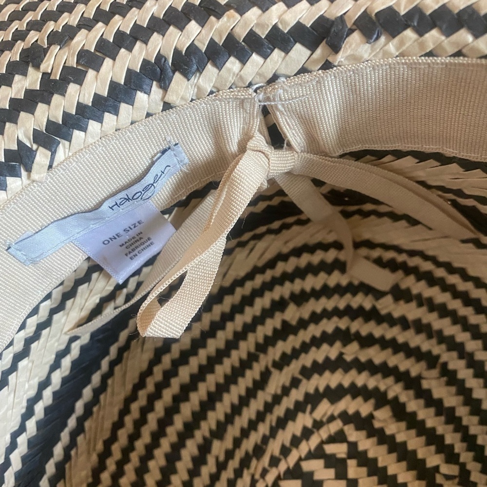 Halogen Adjustable Straw Woven Panama Hat, Nordstrom - Picture 5 of 8